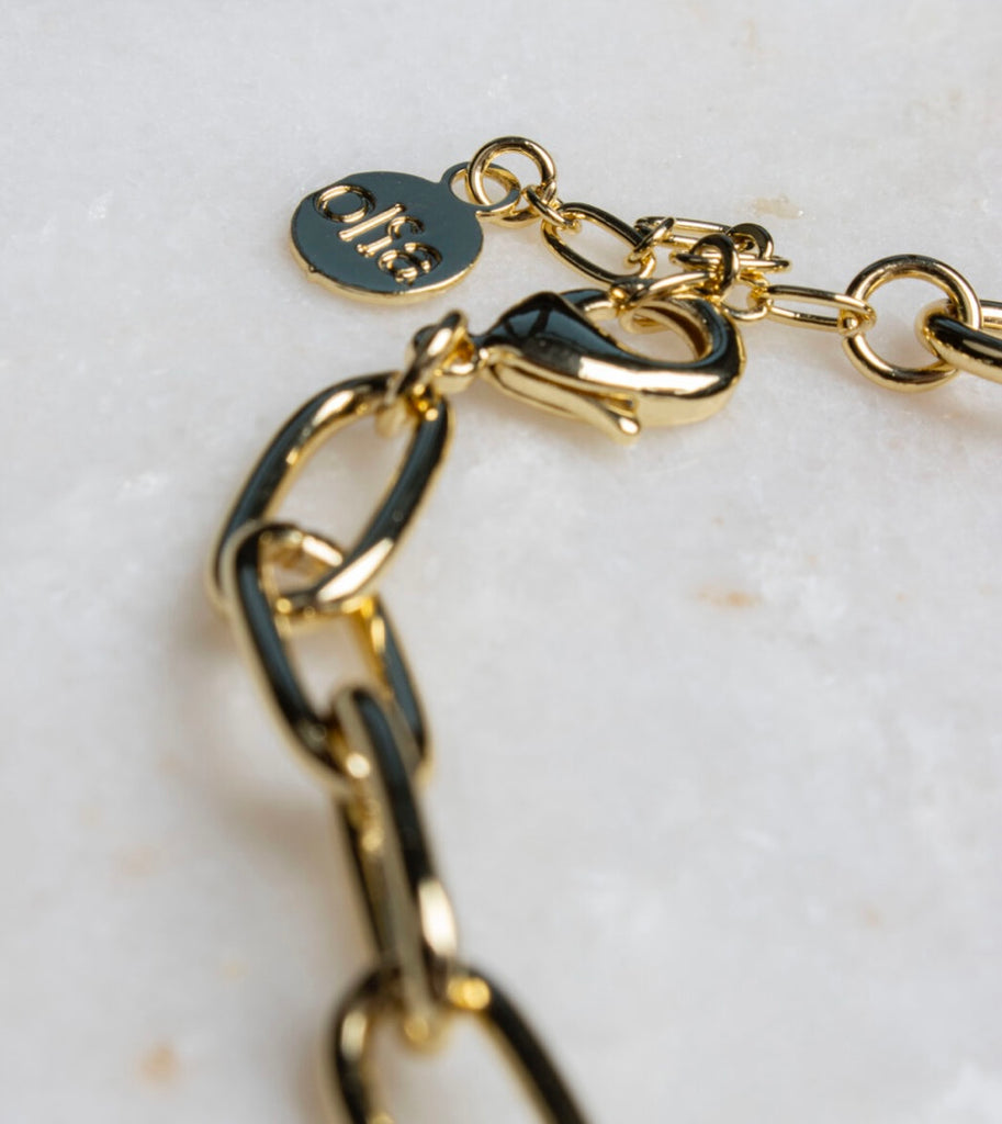Olia Halston Coin Bracelet – Gold Plated