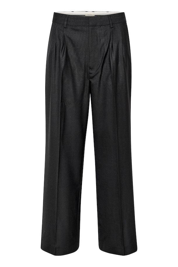 Part Two Cherry Black Trousers