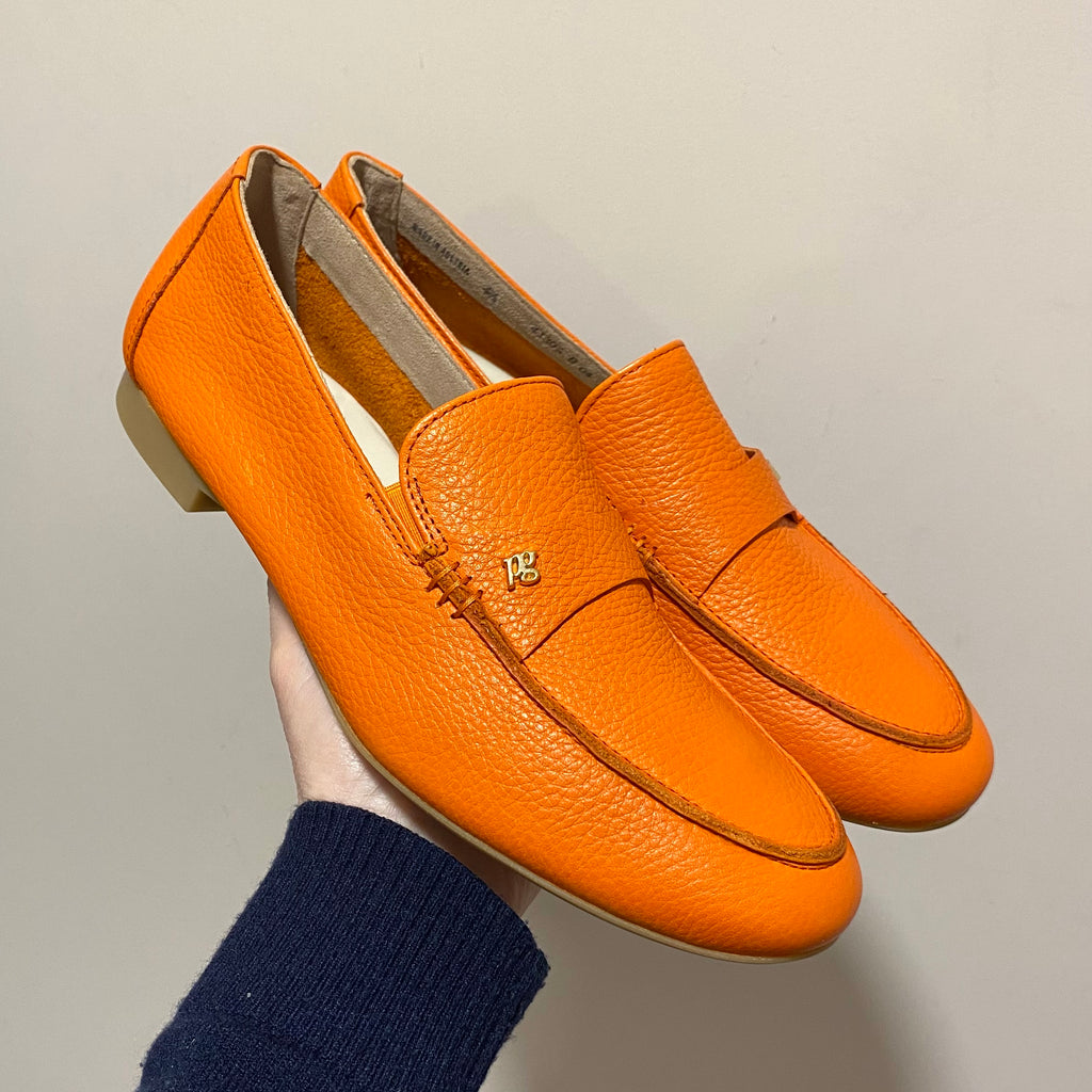 Paul Green F24 Orange Loafer
