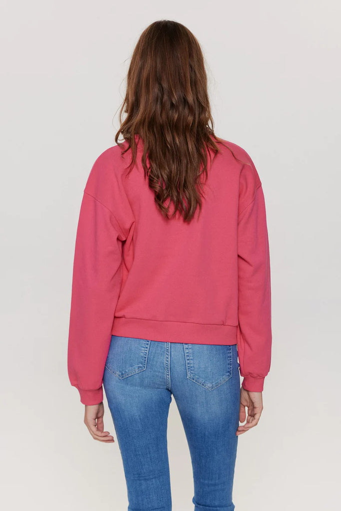 NÜMPH Myra Sweatshirt Pink Sorbet
