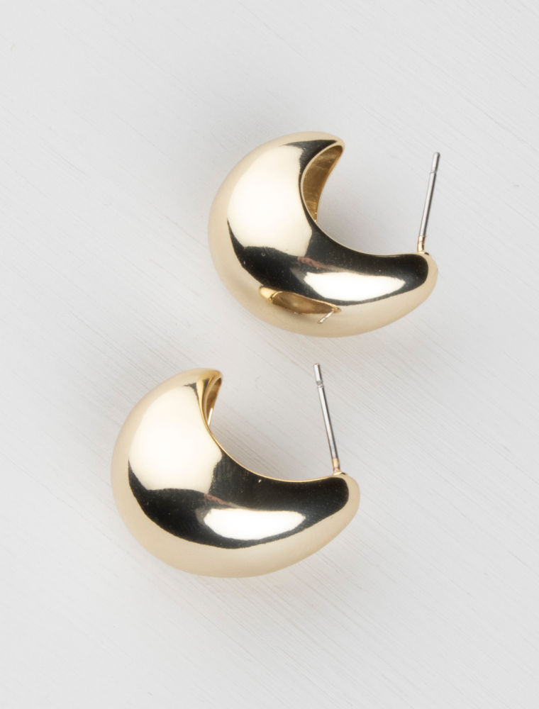 Olia Cora Statement Gold Plated Earrings