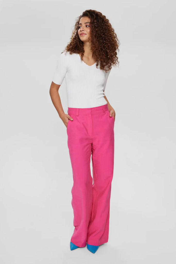 Numph Alida Pink Pants