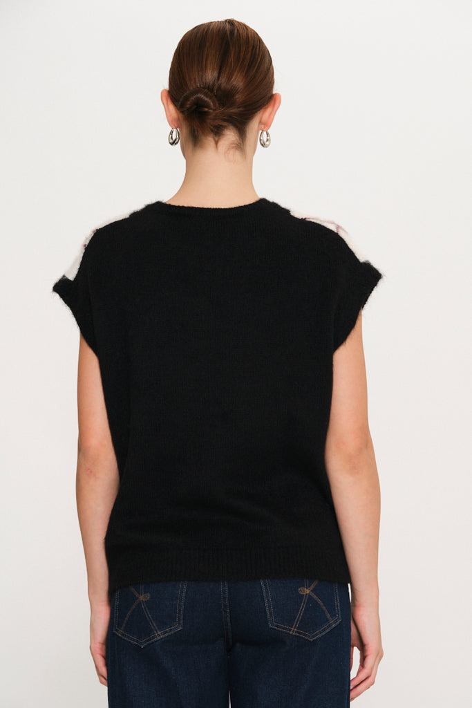 Kaos Diamond Knitted Vest