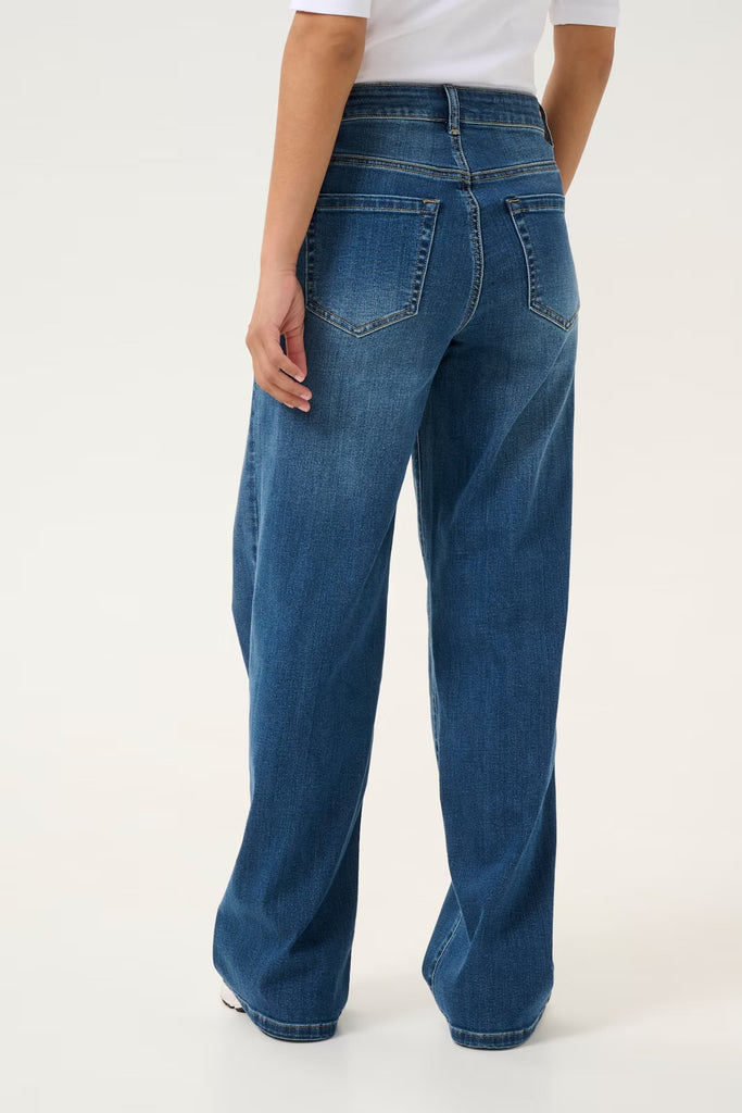 Kaffe Karla HW Wide Jeans