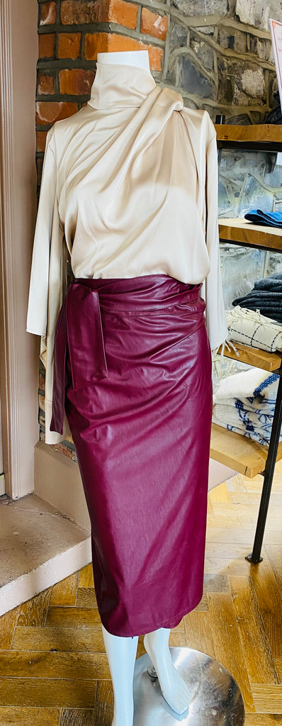 PiaB Gifici Bordeaux Skirt