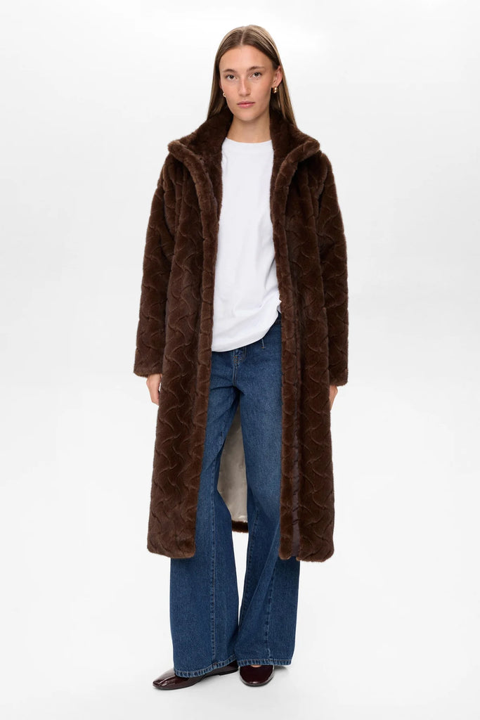 NÜMPH Zitta Fake Fur Coat