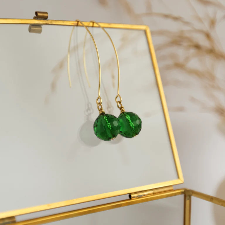 Siobhan Daly Green Earrings