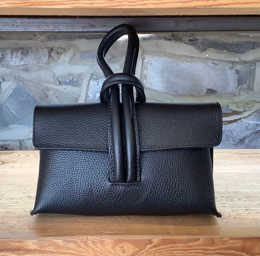 Black Leather Bag - Pre Order