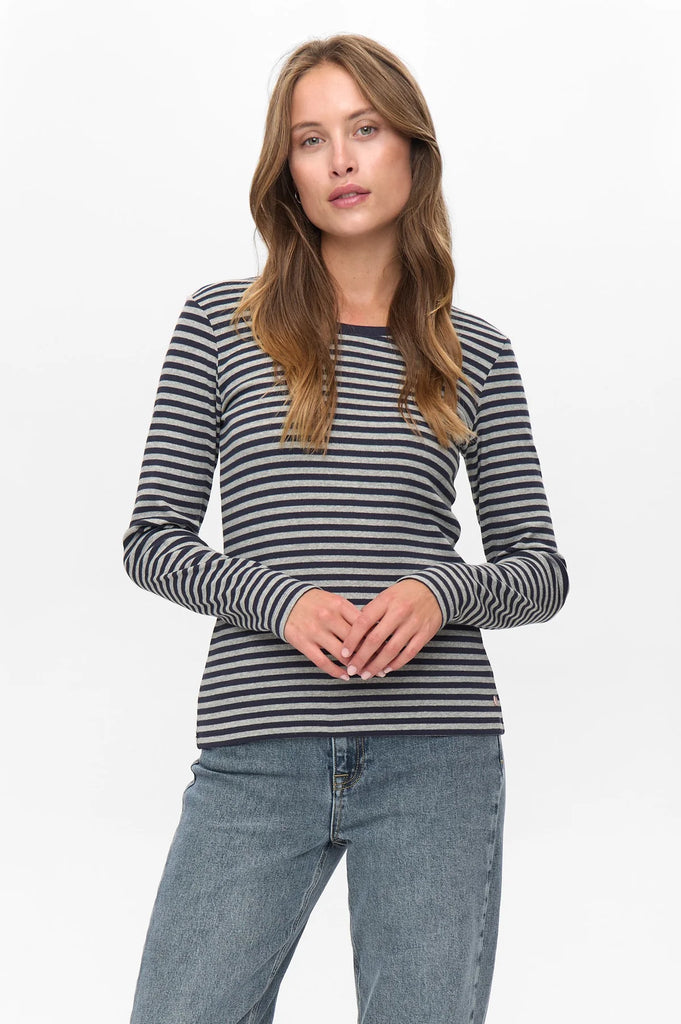 NÜMPH Melany LS Blouse Dark Sapphire