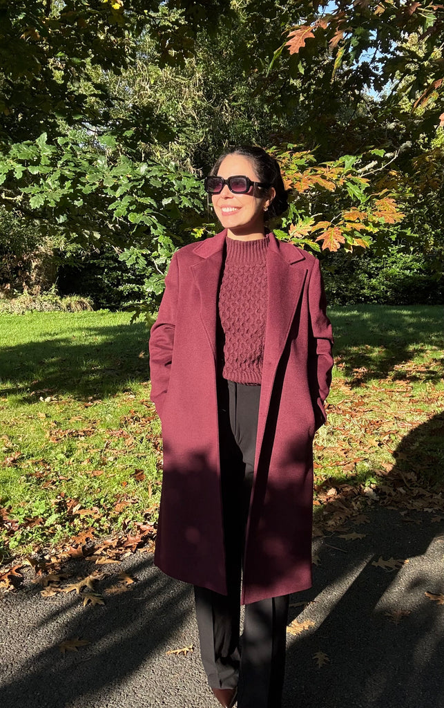 Kaos Bordeaux Coat