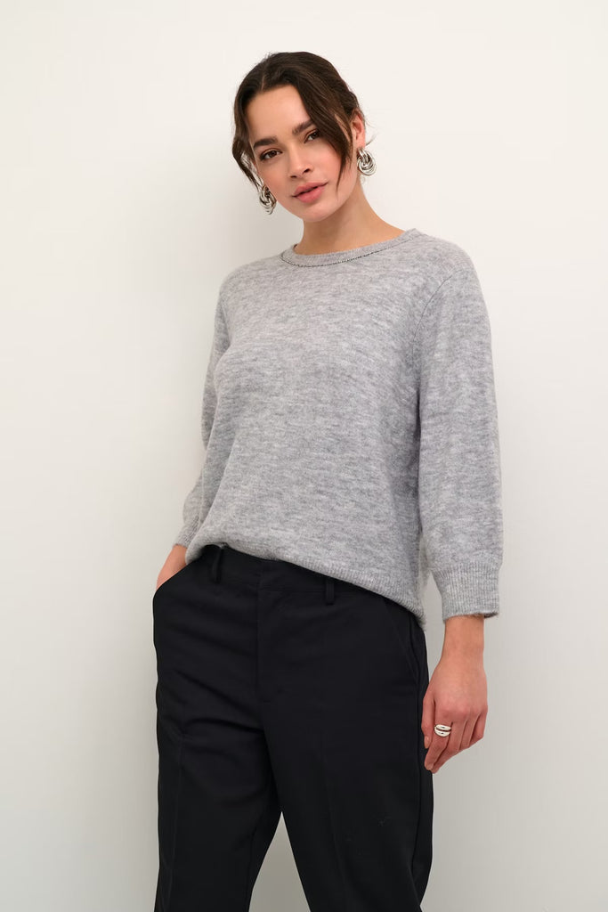 Meredith Pullover Grey Melange