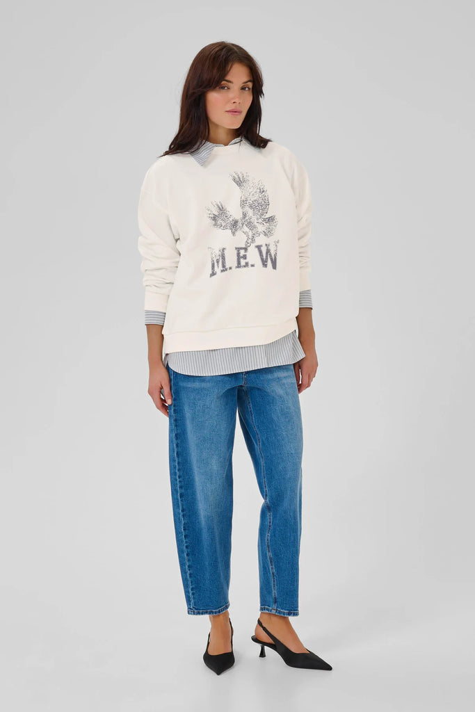 MW Diego Eagle Sweatshirt White