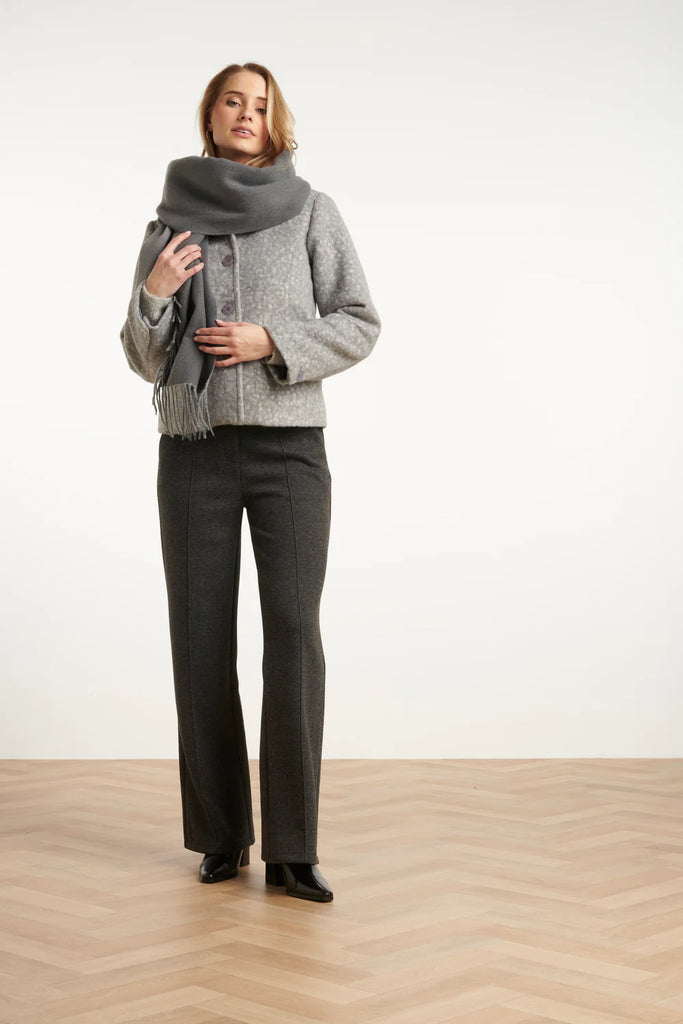 Smashed Lemon Scarf Grey