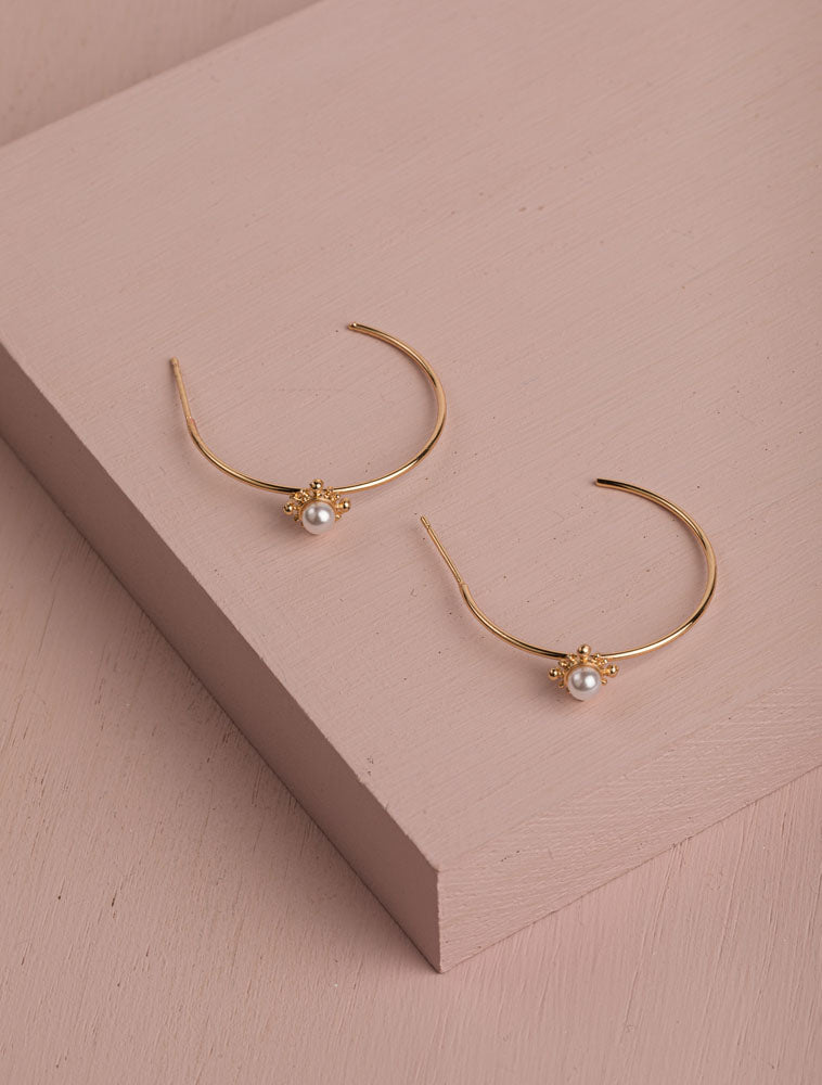 Olia Aurora Gold Plated Earrings