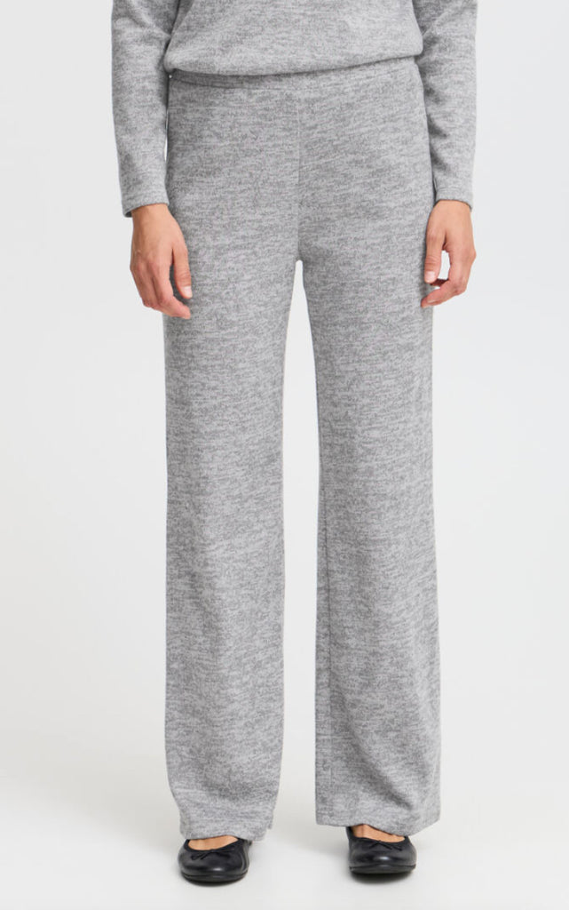 Fransa Velina Light Grey Melange Pants