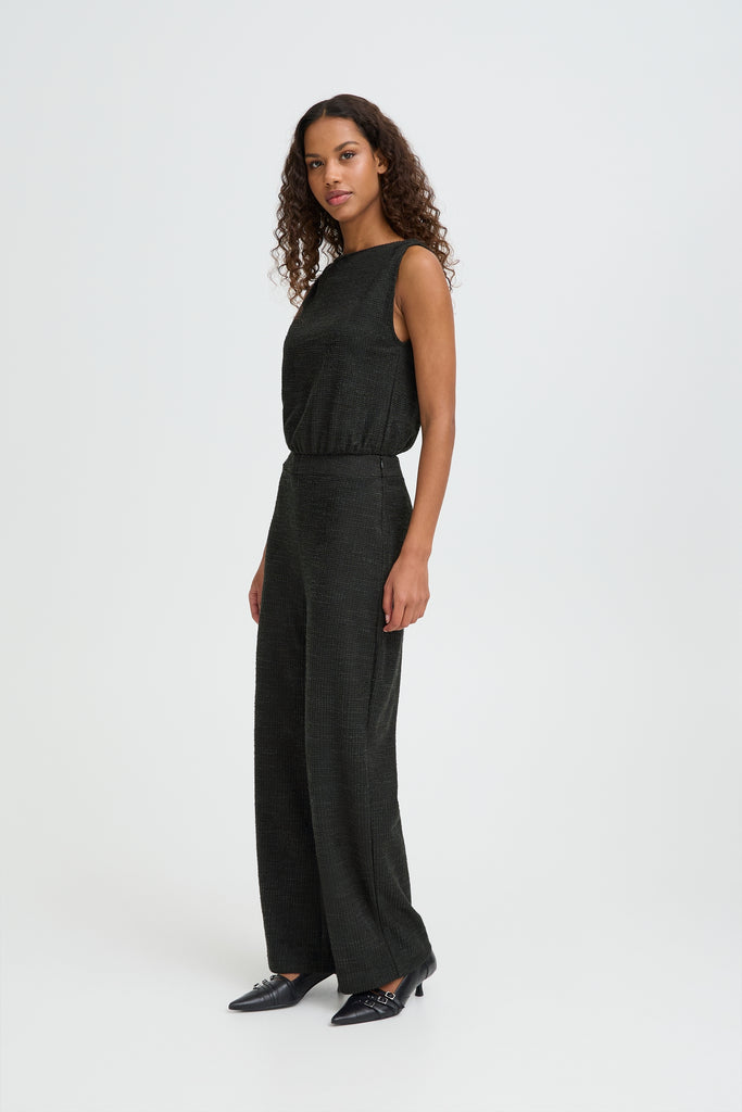 ICHI Kate Gleam Jumpsuit