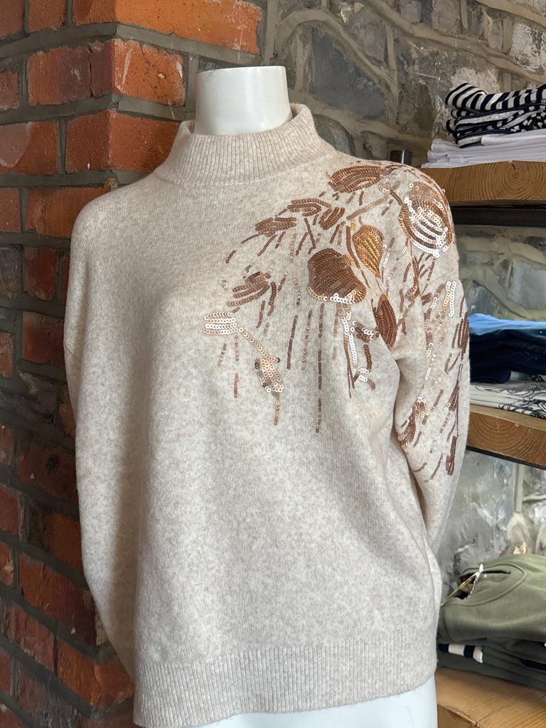 Esqualo Light Sand Sweater