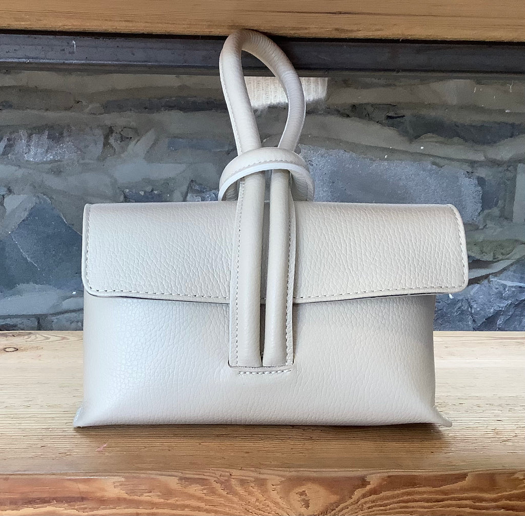 Beige Leather Bag - Pre Order