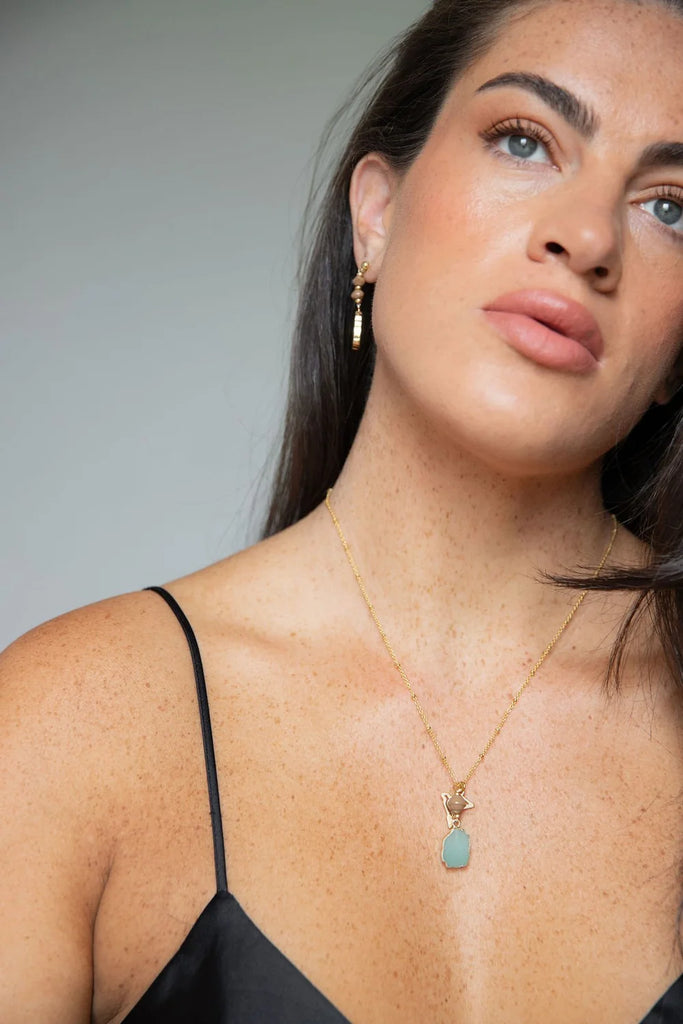 PaperChain Waswa Green Necklace