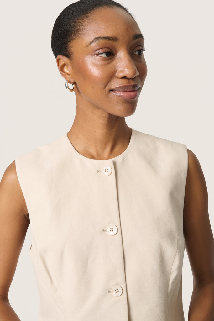Soaked in Luxury Linnena Waistcoat