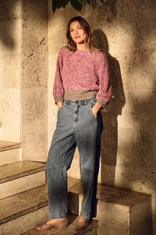 Saint Tropez Mylene Pullover Pink