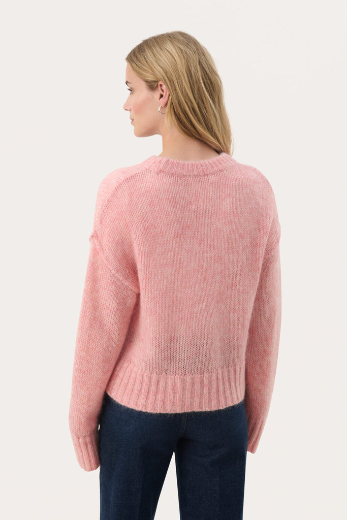 Part Two Pializia Pullover Peaches N’ Cream Melange