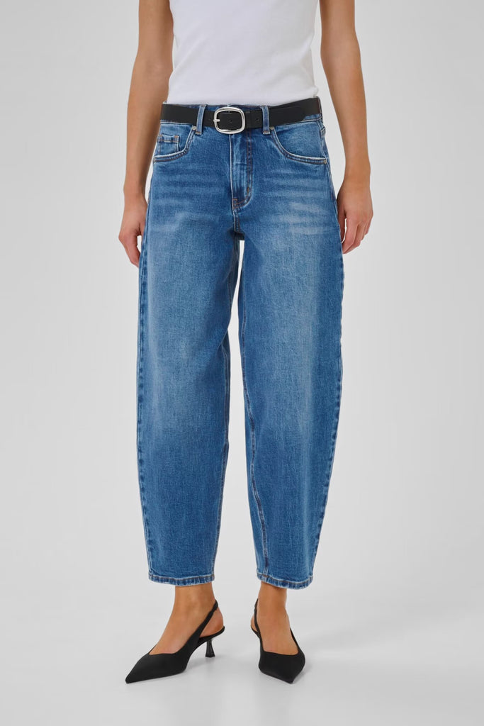 My Essential Wardrobe Baloo High Barrel Medium Blue Wash