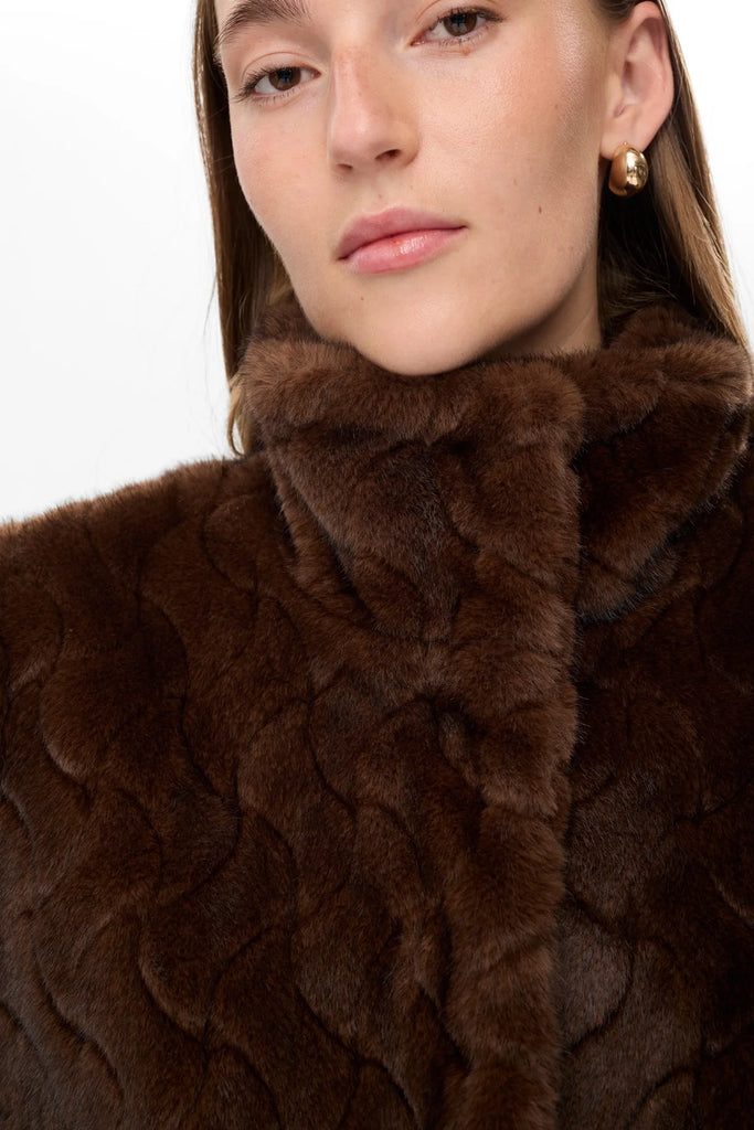 NÜMPH Zitta Fake Fur Coat