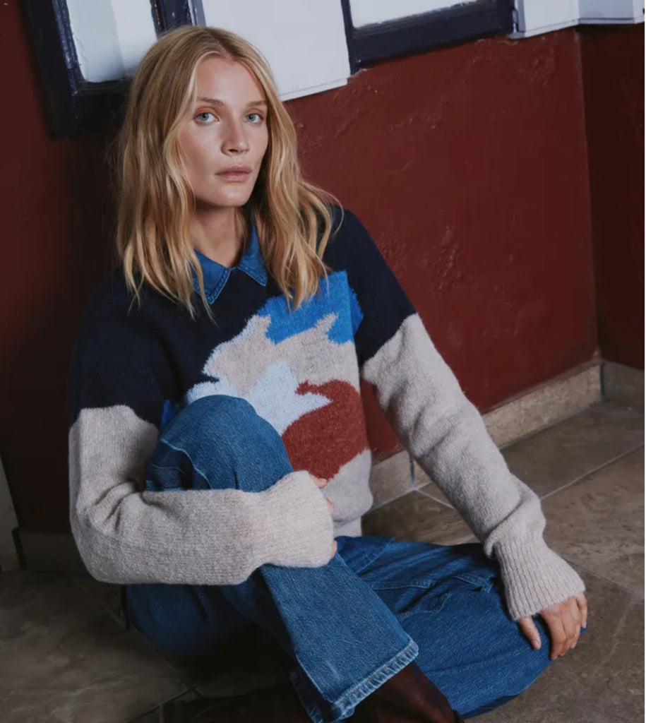 Pulz LS Mimi Artwork Pullover