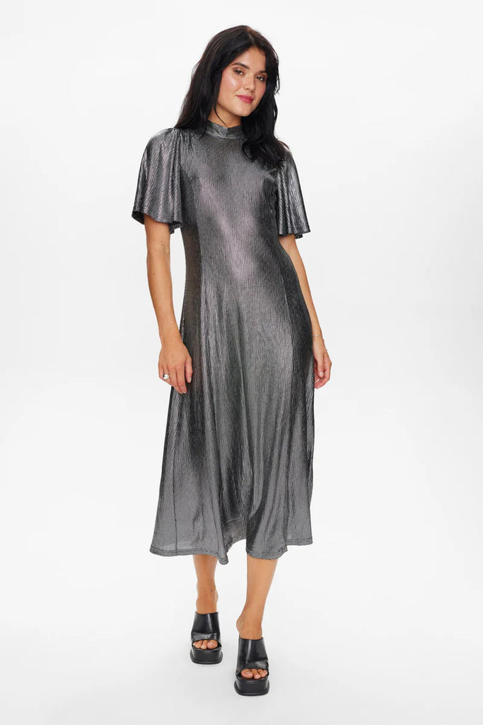 Numph Simma Dress Silver