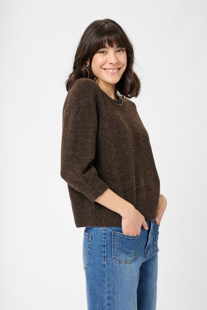 Kaffe Meredith Pullover Black Coffee