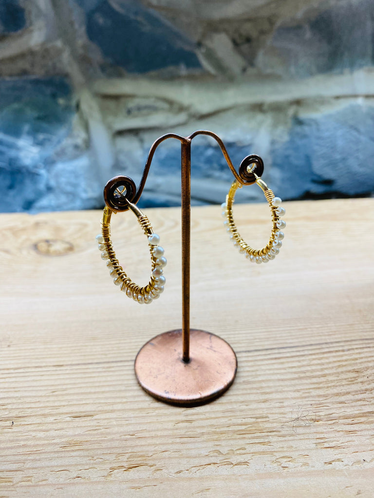 Large Gold Hoops