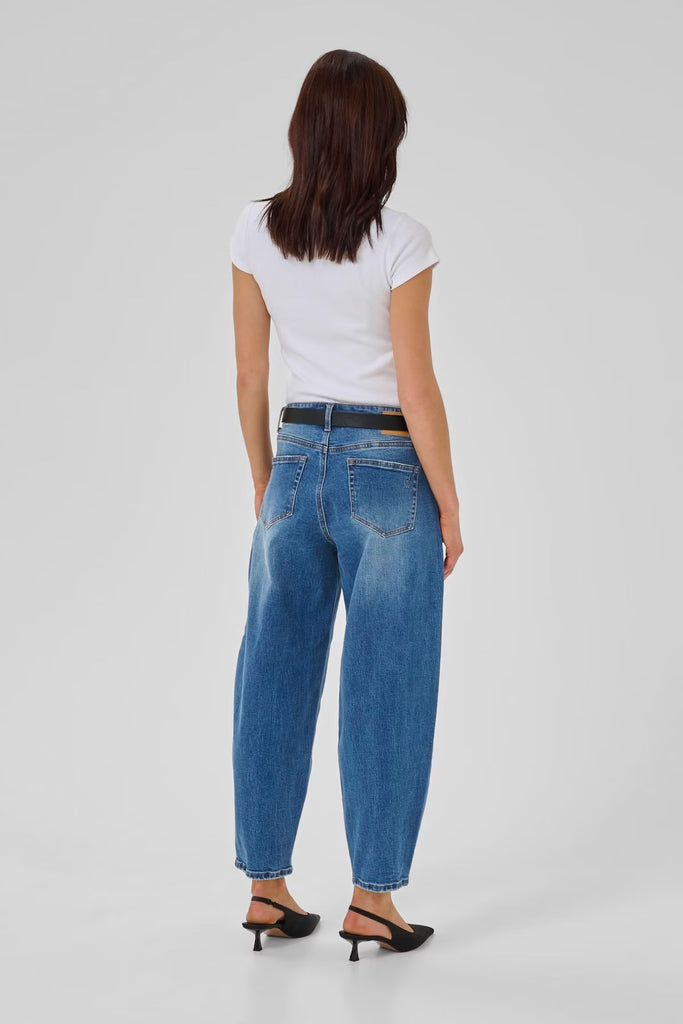 My Essential Wardrobe Baloo High Barrel Medium Blue Wash