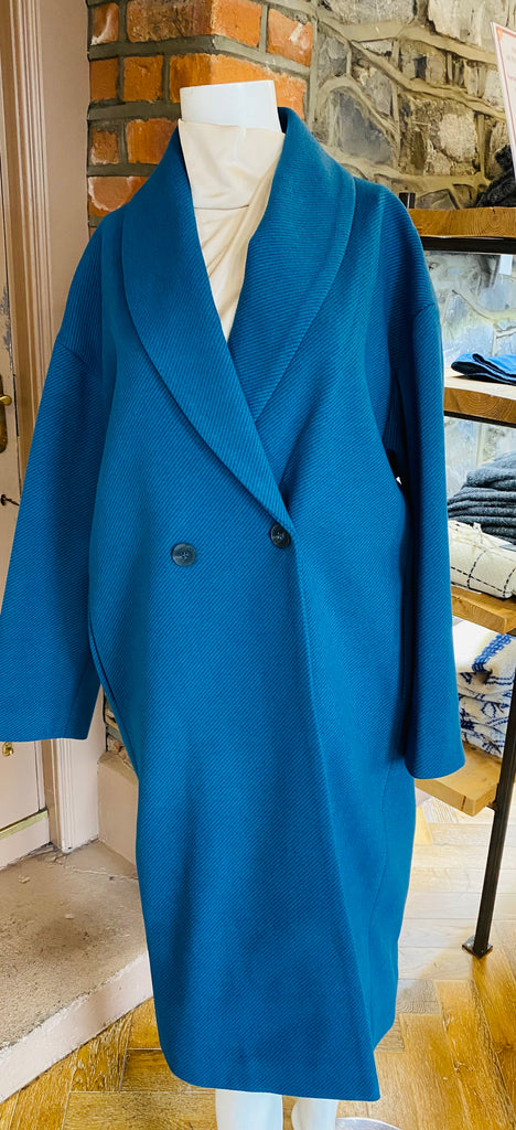 Pia B Cugilo Turquoise Coat