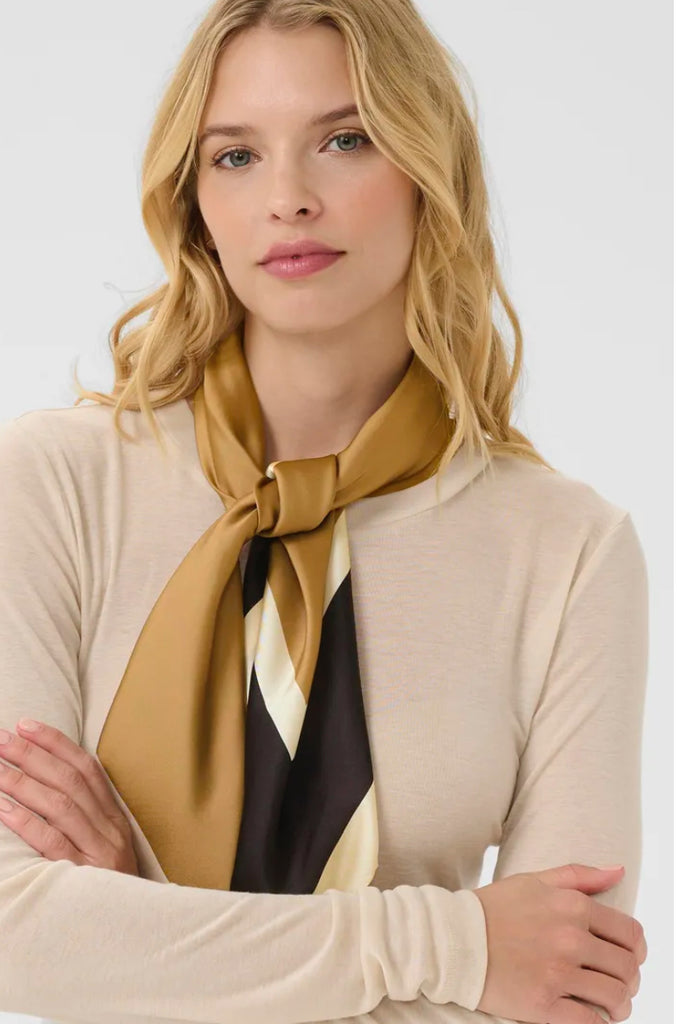 Part Two Namira Scarf Tiger’s Eye Black