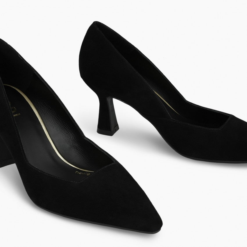 Lodi I19 Black Suede Shoes