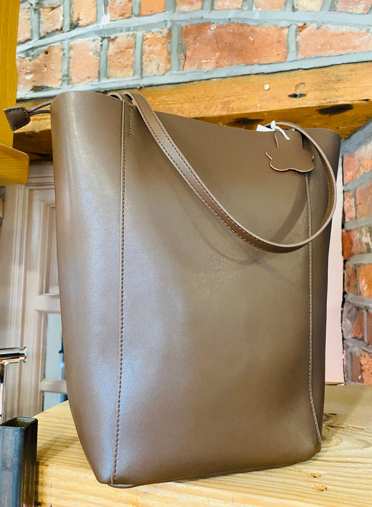 Sook Brown Leather Bag