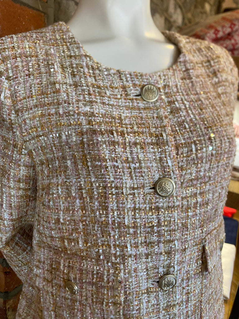 Esqualo Tweed Sand Jacket