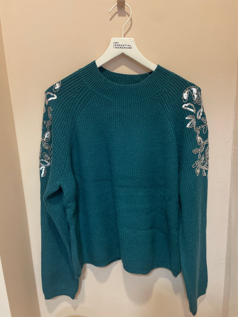 Esqualo Turquoise Pullover