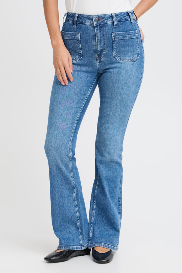 Pulz Bella UHW Bootcut Leg