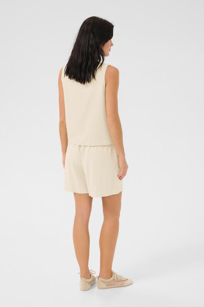 My Essential Wardrobe Dias Almond Milk Top