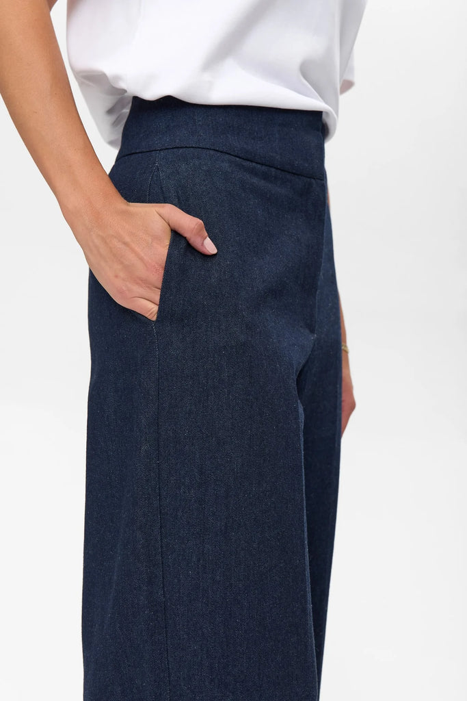 NÜMPH Bussy Denim Long  Pants
