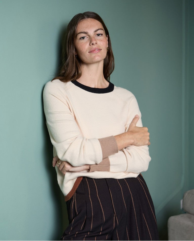 Surkana Jumper With Contrasting Details