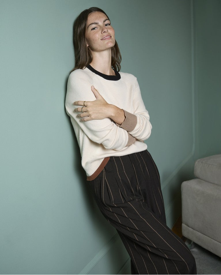 Surkana Jumper With Contrasting Details