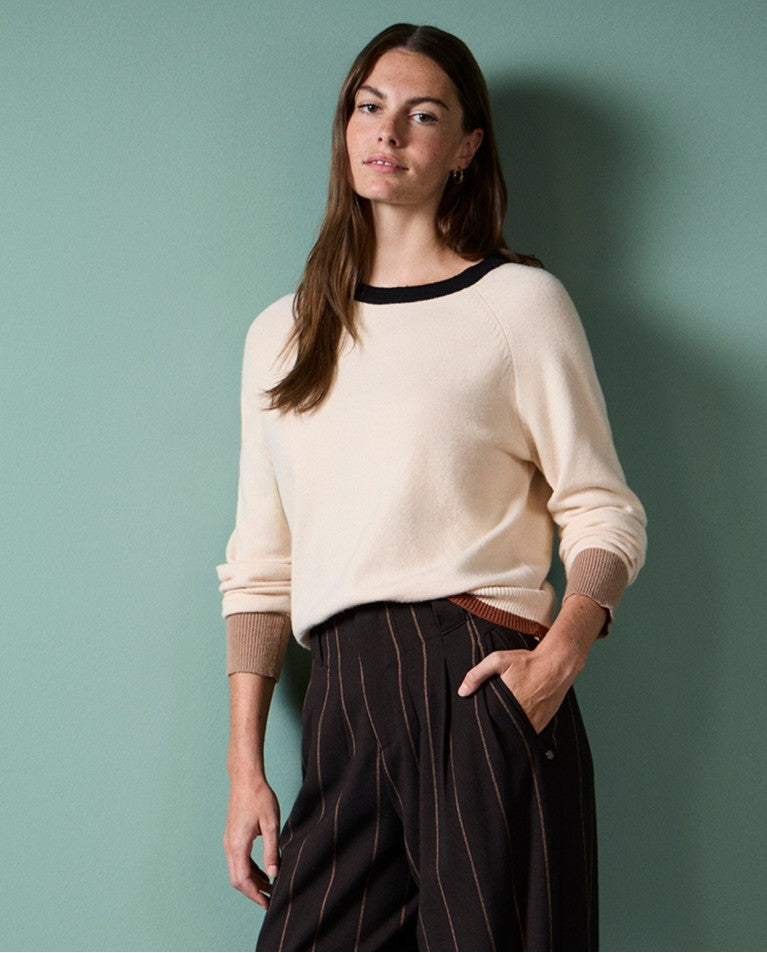 Surkana Jumper With Contrasting Details