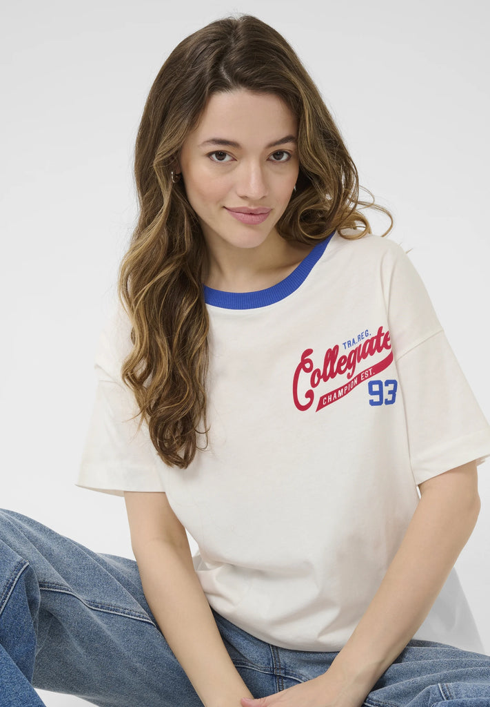 Kaffe Colli T-Shirt Chalk