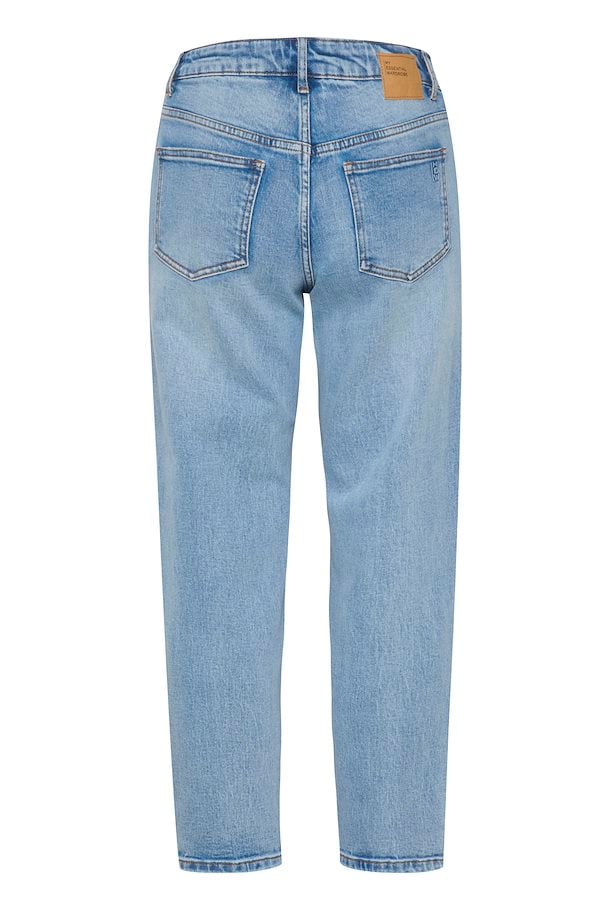 My Essential Wardrobe Mommy 144 High Straight Light Blue Jeans