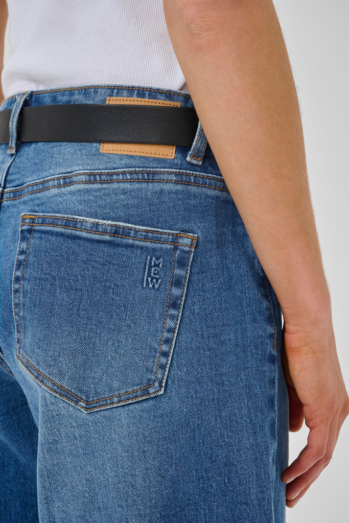 My Essential Wardrobe Baloo High Barrel Medium Blue Wash