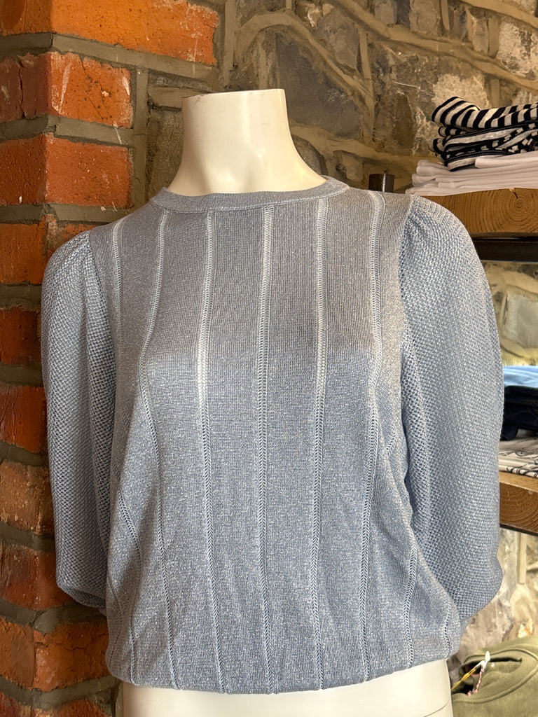 Esqualo Puff Sleeve Sweater