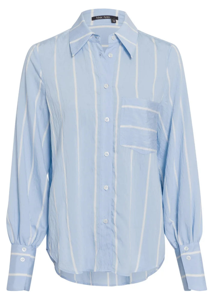Marc Aurel Blue Shirt